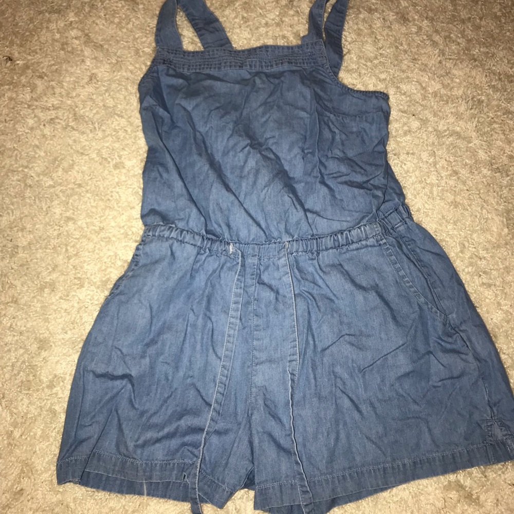 Denim romper (Old Navy)